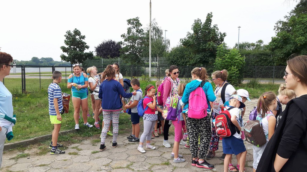 Półkolonie dla dzieci w klubie Łęg
