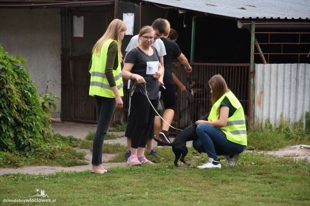Bieg na sześć łap w schronisku