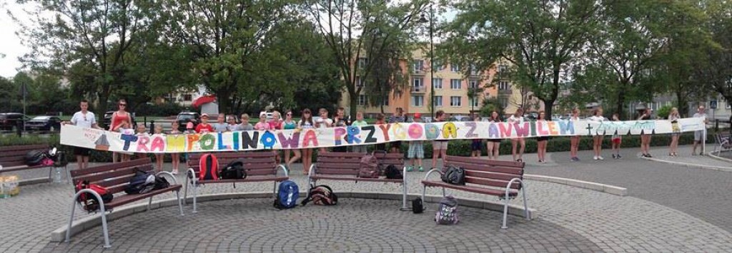 Trampolinowa przygoda z Anwilem