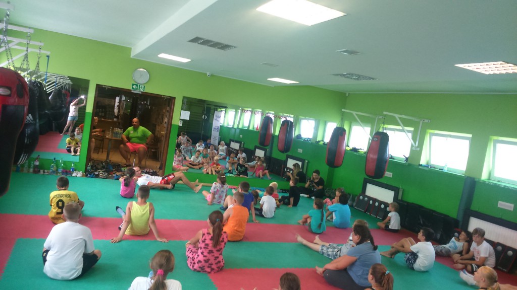 Trampolinowa przygoda z Anwilem