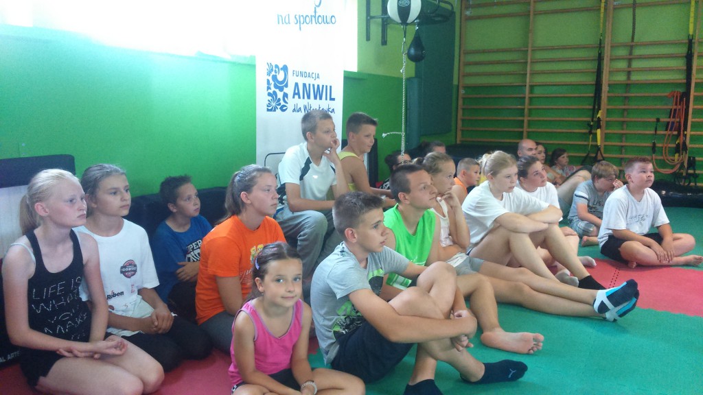 Trampolinowa przygoda z Anwilem
