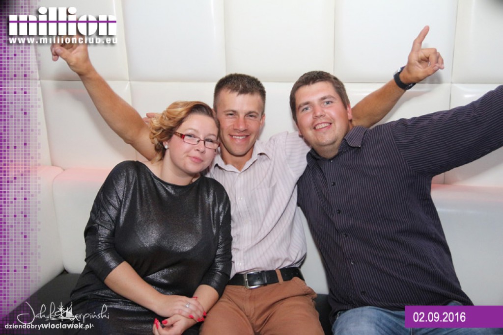 Piątek 02.09 Million Club