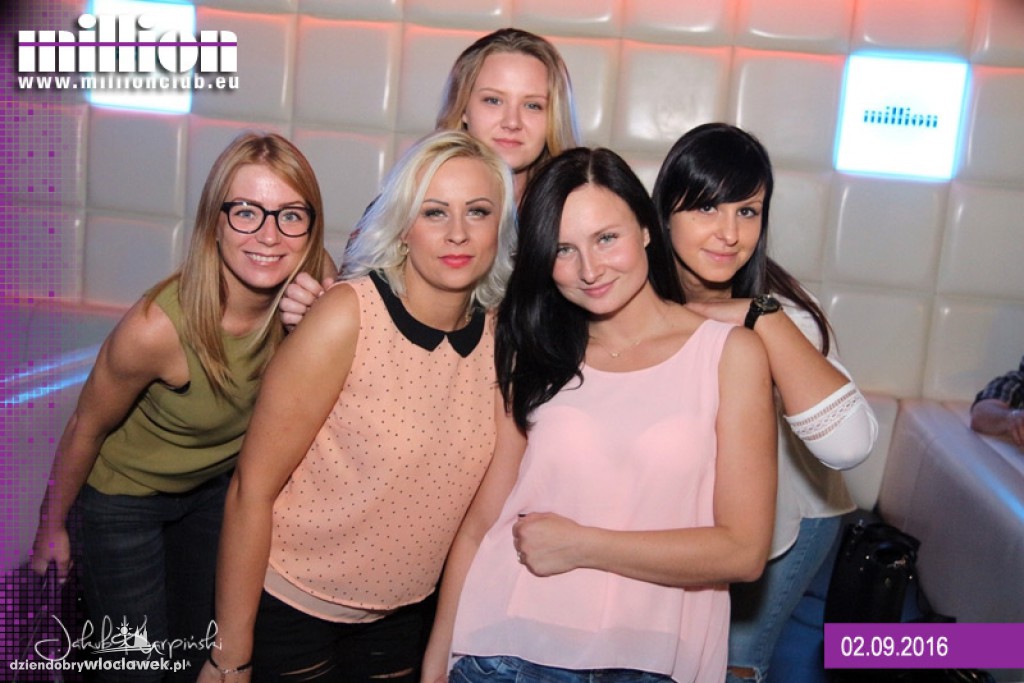Piątek 02.09 Million Club