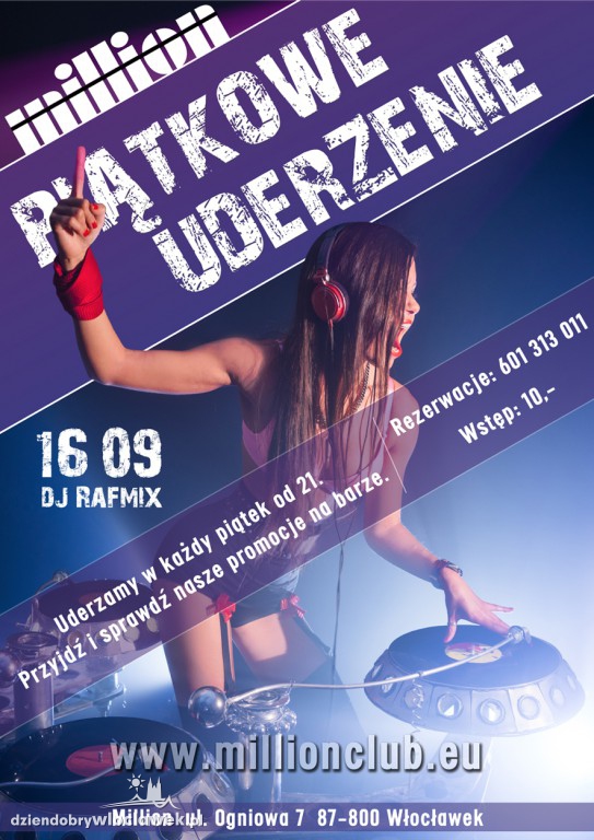 Piątek 02.09 Million Club