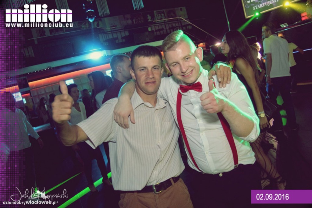Piątek 02.09 Million Club