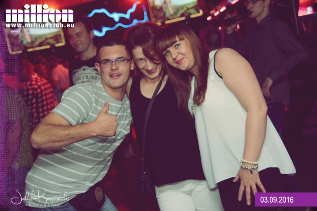 Sobota 03.09 Million Club