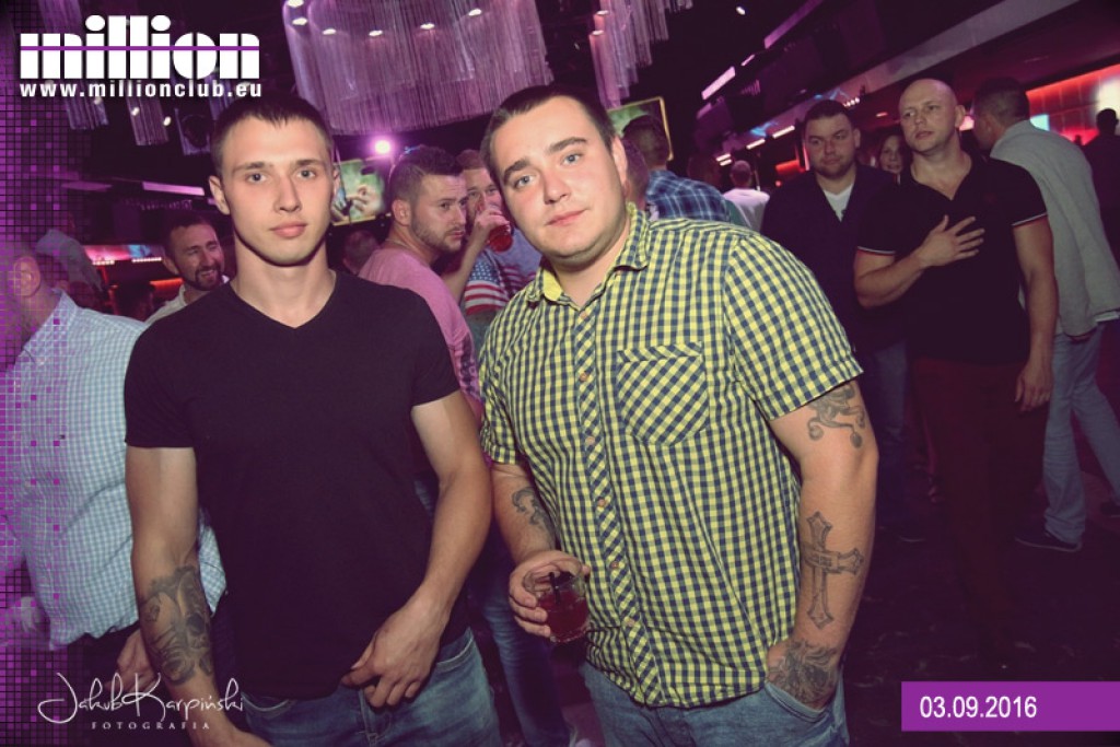 Sobota 03.09 Million Club