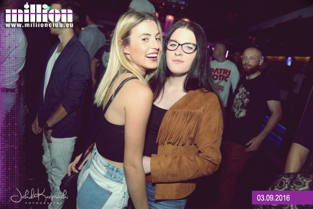 Sobota 03.09 Million Club