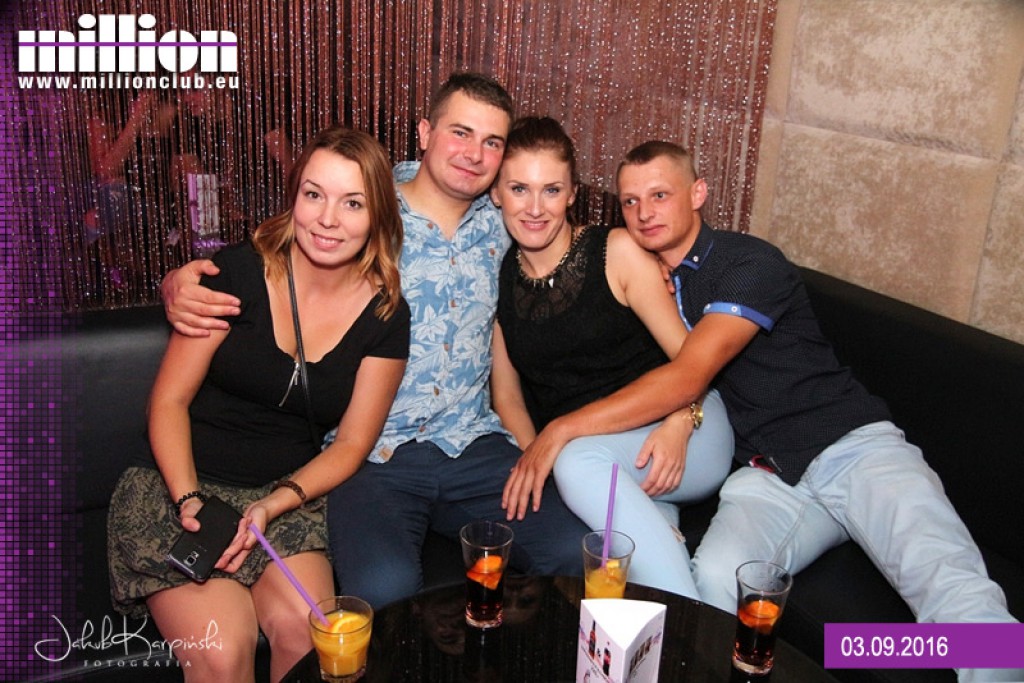 Sobota 03.09 Million Club