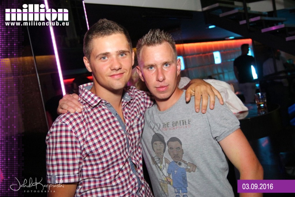 Sobota 03.09 Million Club
