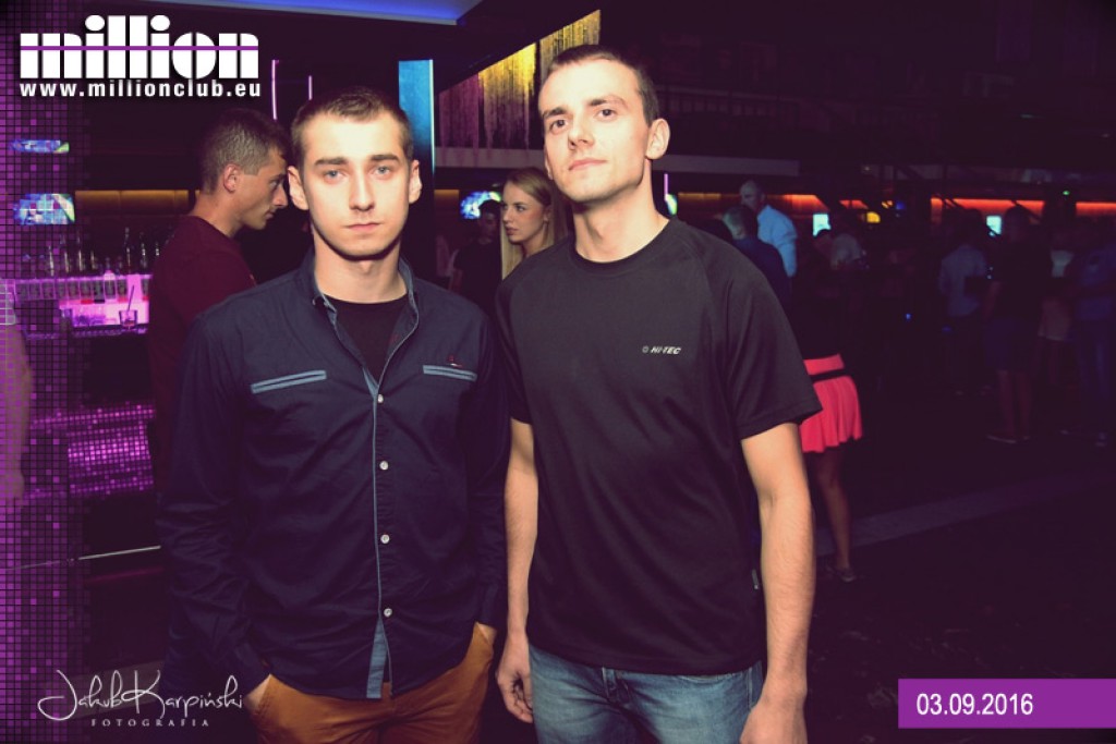 Sobota 03.09 Million Club