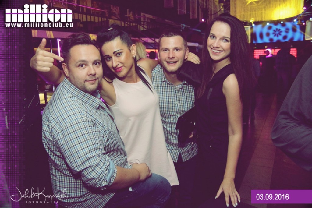 Sobota 03.09 Million Club
