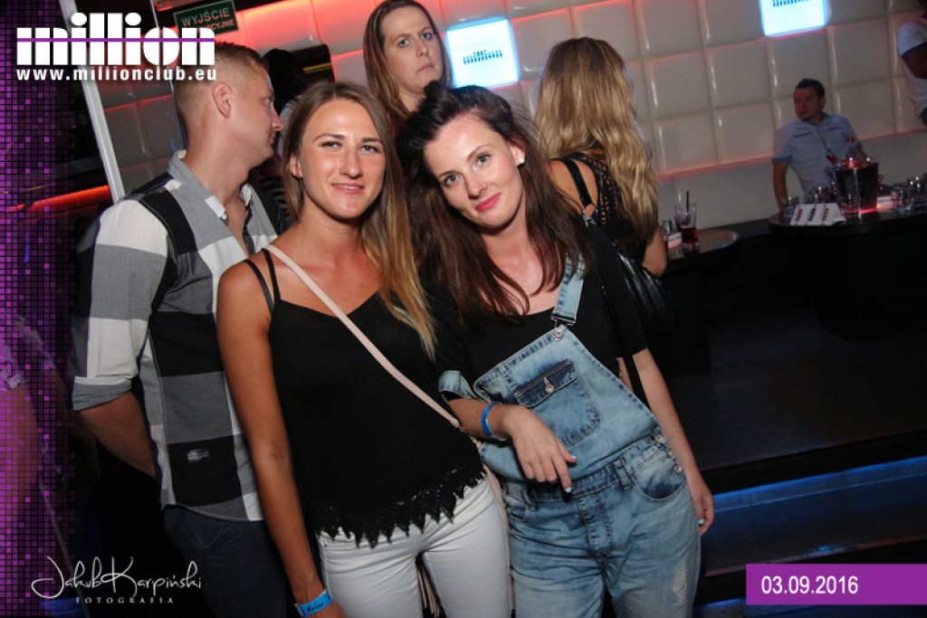 Sobota 03.09 Million Club