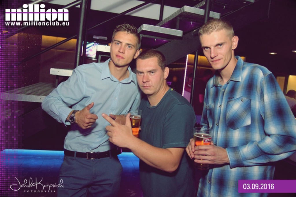 Sobota 03.09 Million Club