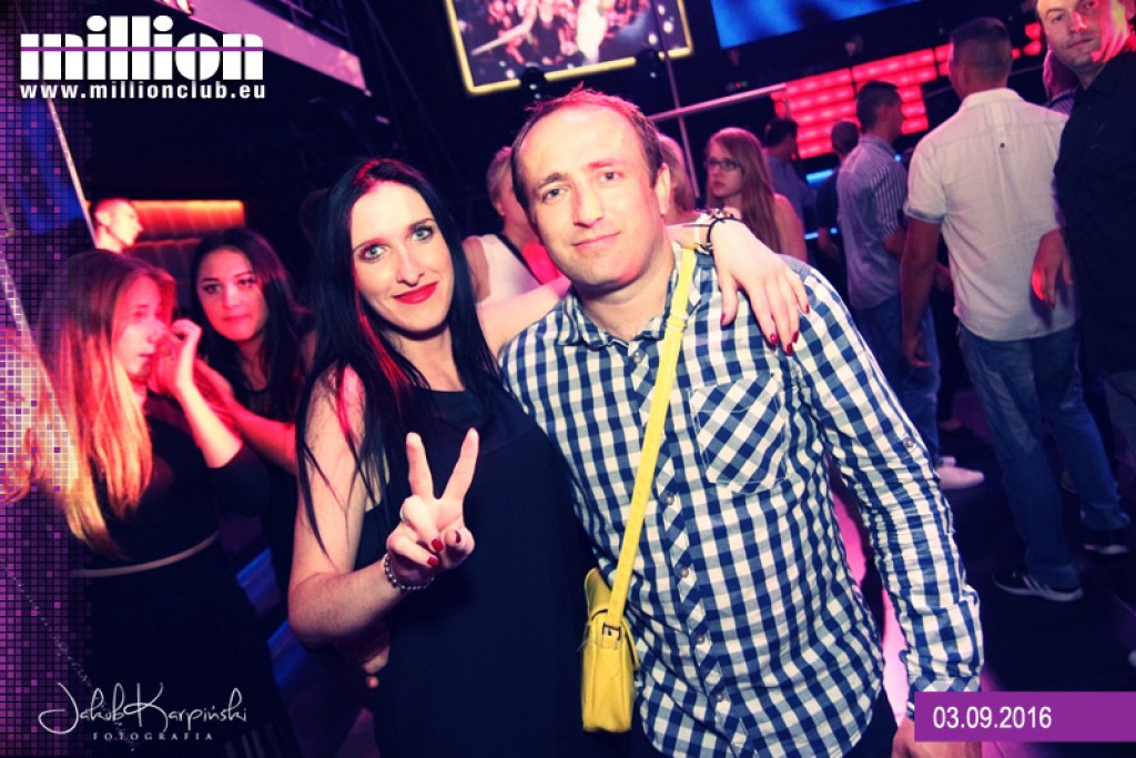Sobota 03.09 Million Club