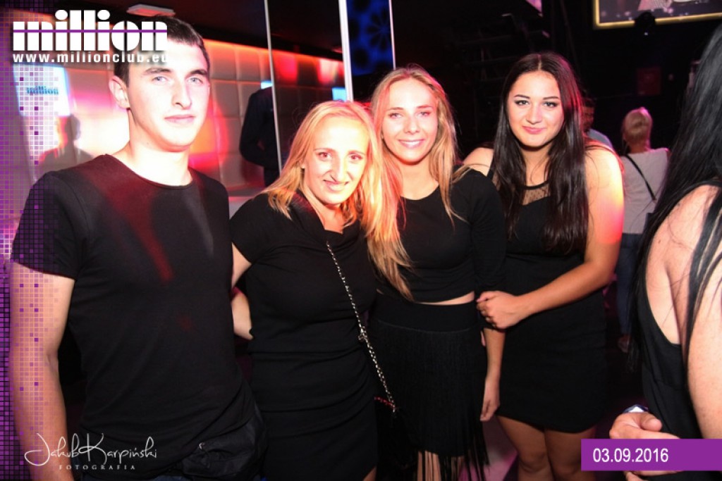 Sobota 03.09 Million Club