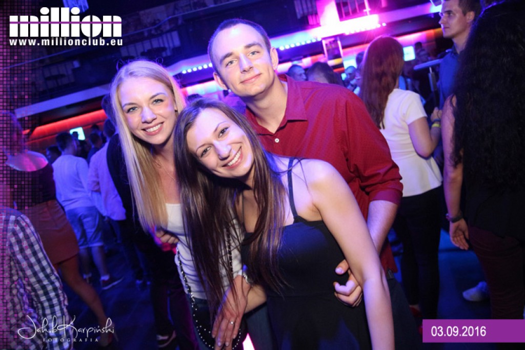 Sobota 03.09 Million Club
