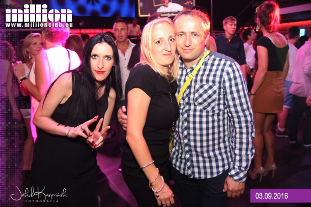 Sobota 03.09 Million Club