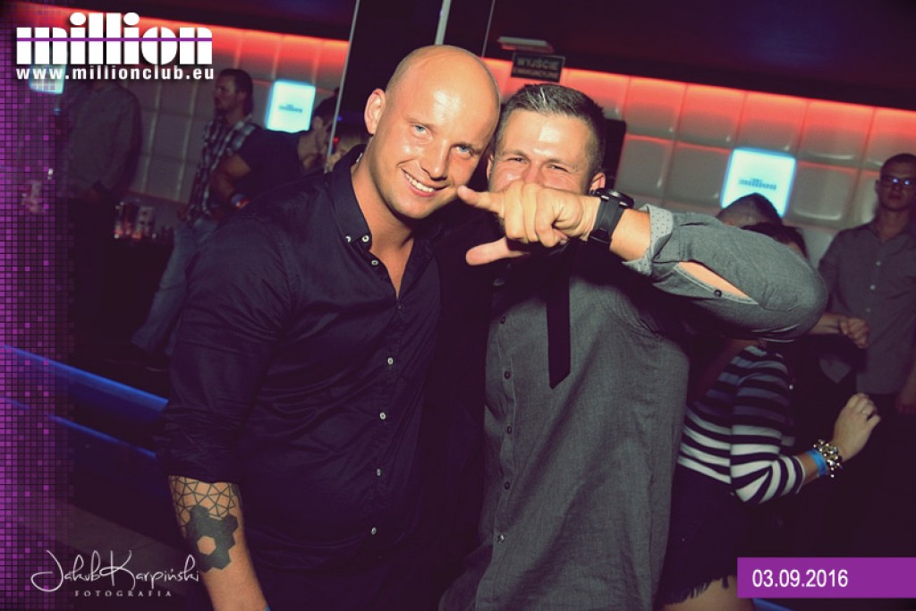 Sobota 03.09 Million Club
