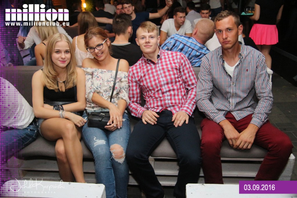 Sobota 03.09 Million Club