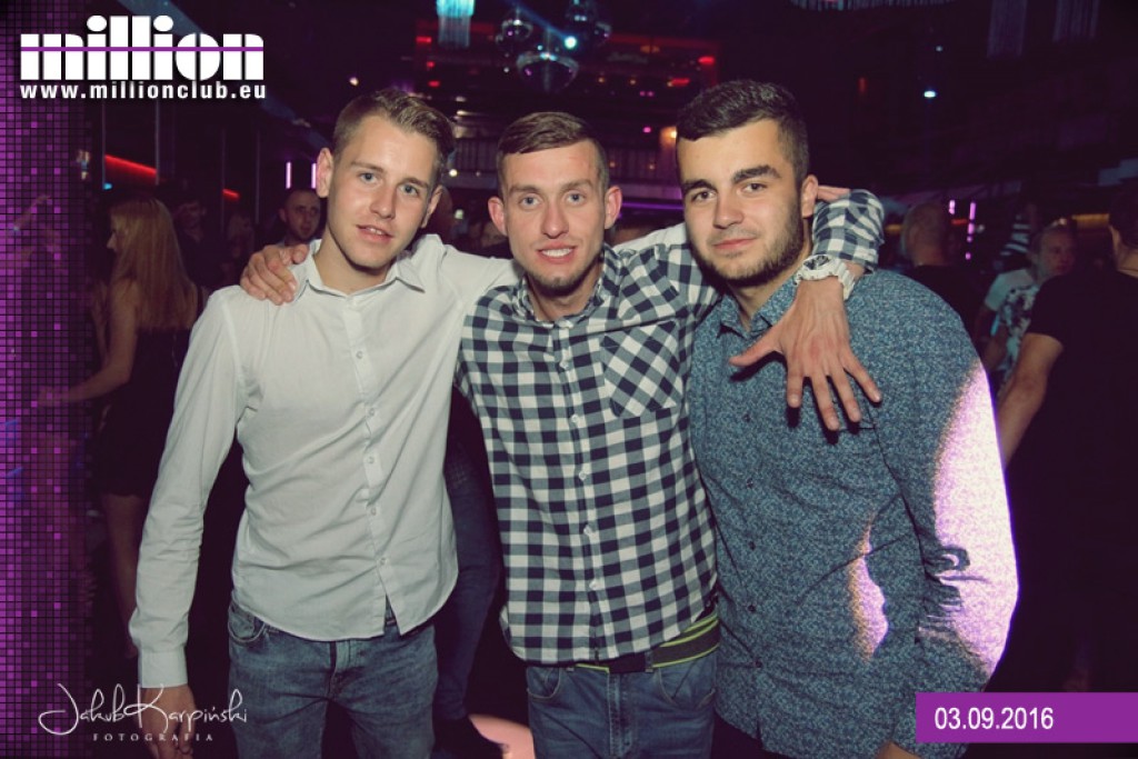 Sobota 03.09 Million Club