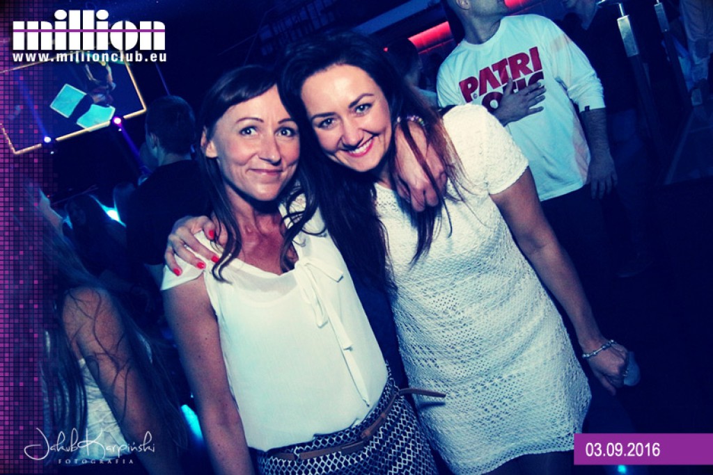 Sobota 03.09 Million Club