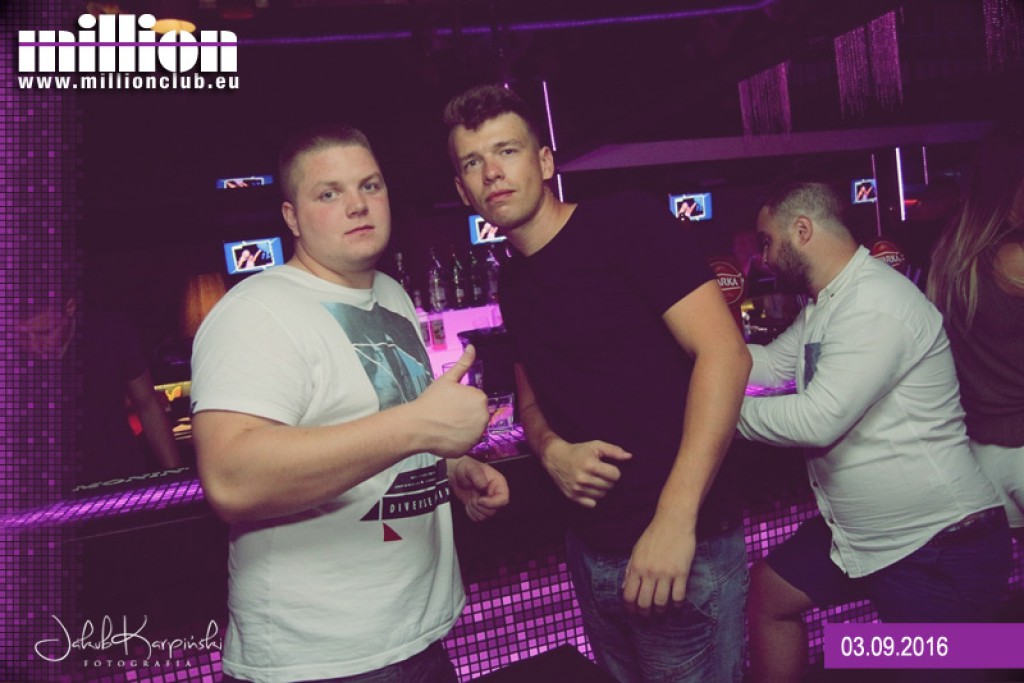 Sobota 03.09 Million Club