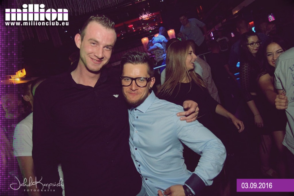 Sobota 03.09 Million Club