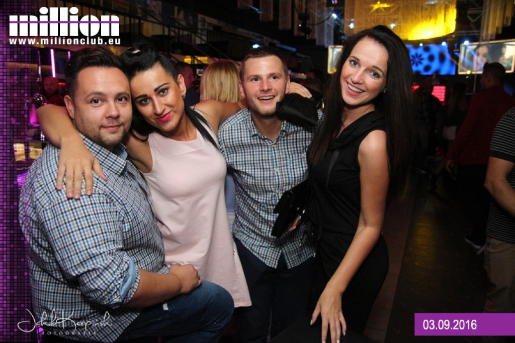 Sobota 03.09 Million Club