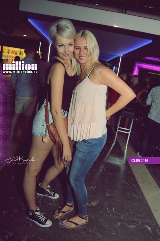 Sobota 03.09 Million Club