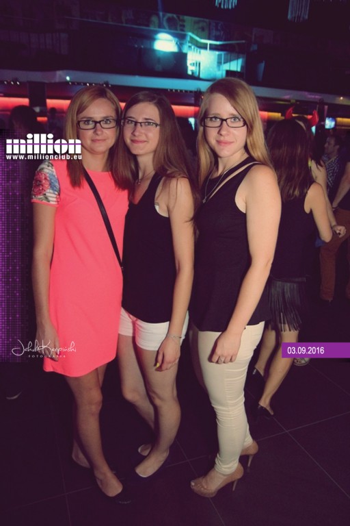Sobota 03.09 Million Club