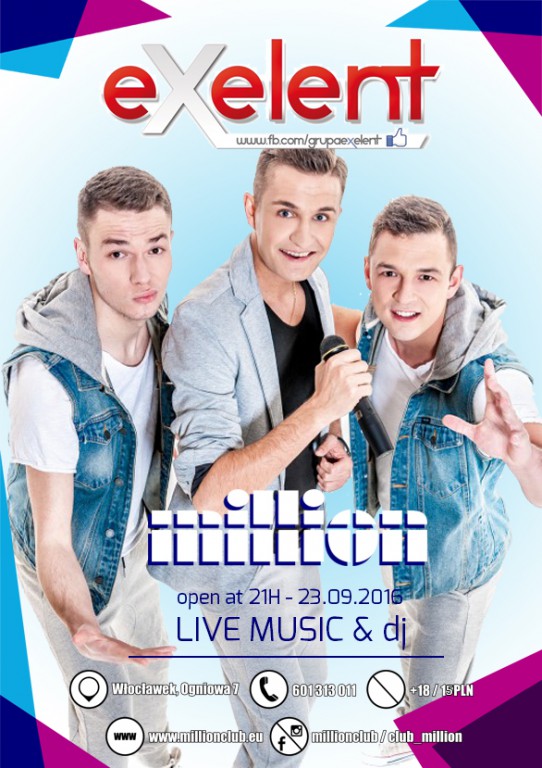 Sobota 03.09 Million Club