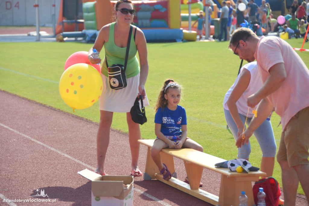 Piknik dla dzieci na stadionie