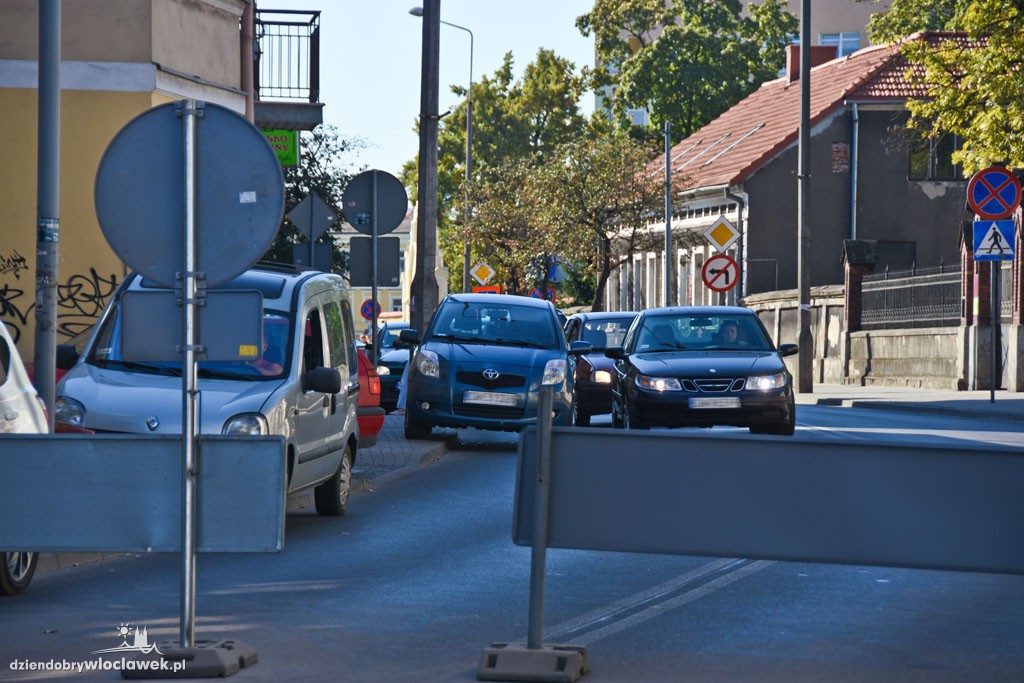 Utrudnienia dla kierowców na Brzeskiej