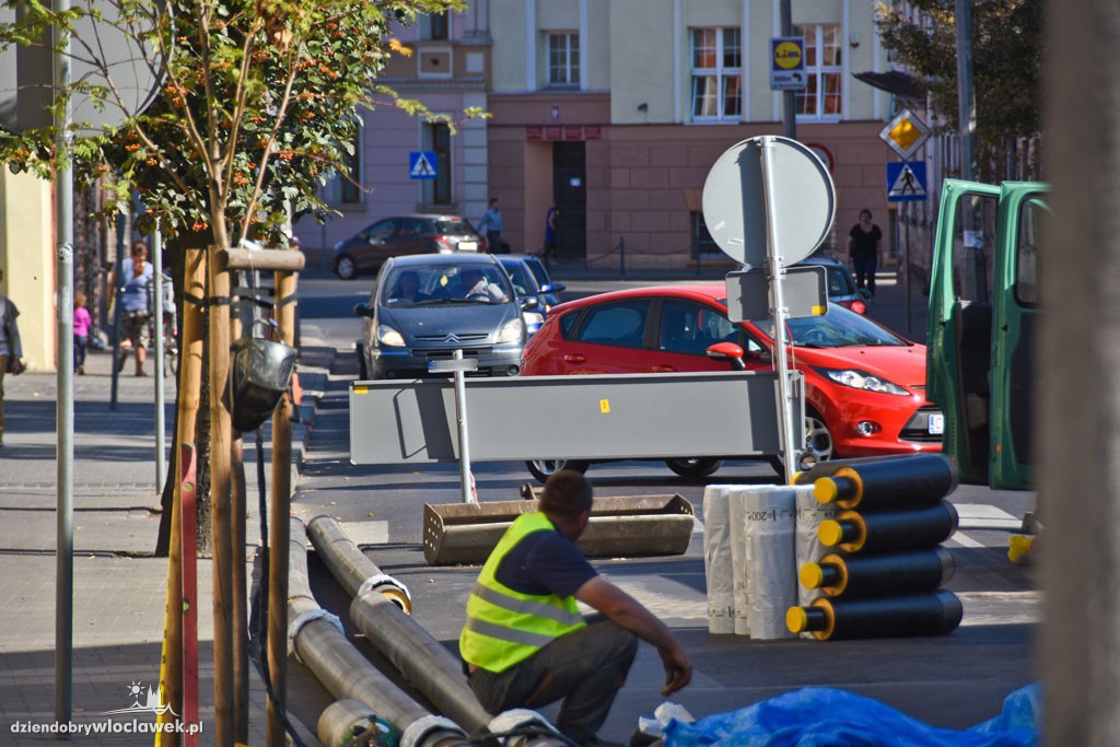 Utrudnienia dla kierowców na Brzeskiej