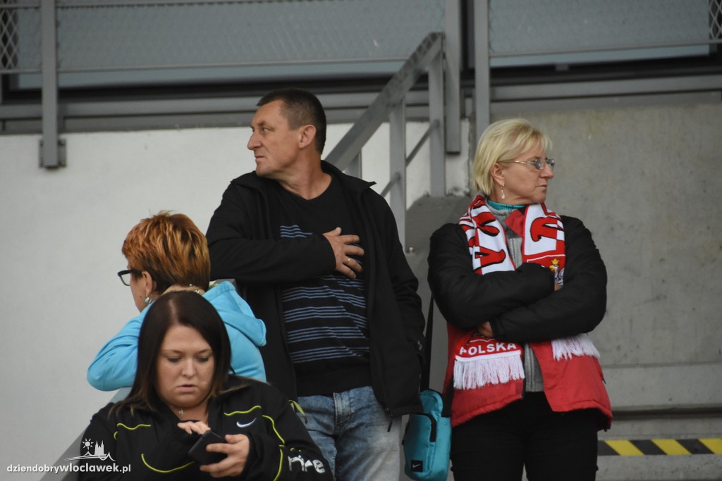 Kibice na meczu Polska - Młodawia