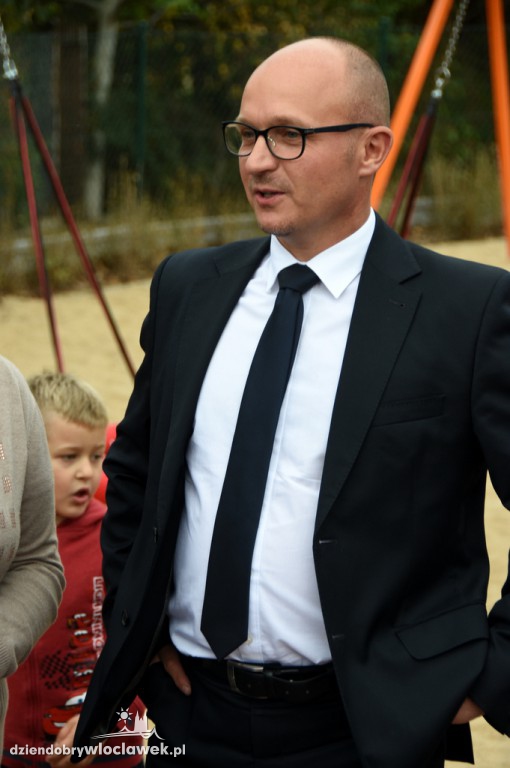 Otwarcie placu zabaw na Zawiślu
