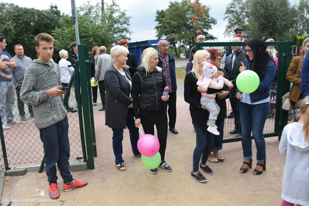 Otwarcie placu zabaw na Zawiślu