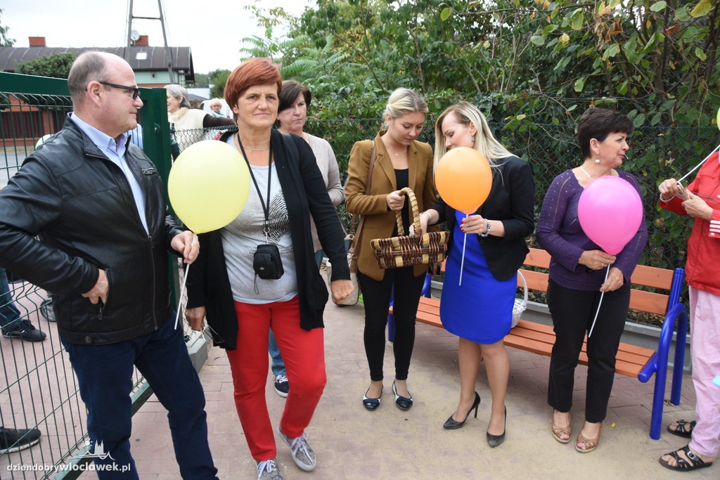 Otwarcie placu zabaw na Zawiślu