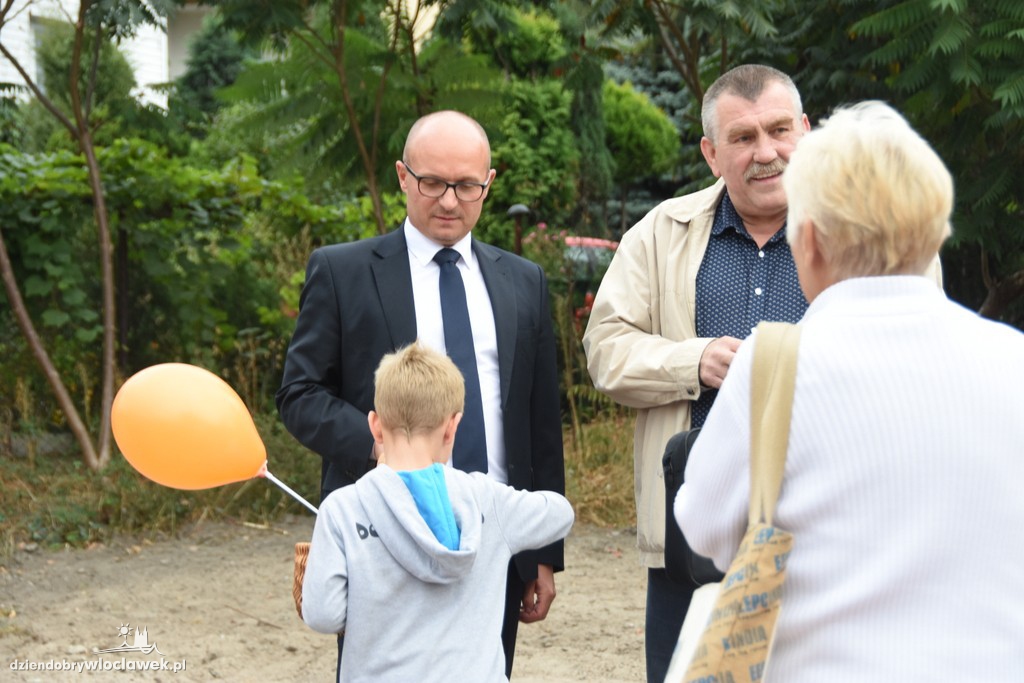 Otwarcie placu zabaw na Zawiślu