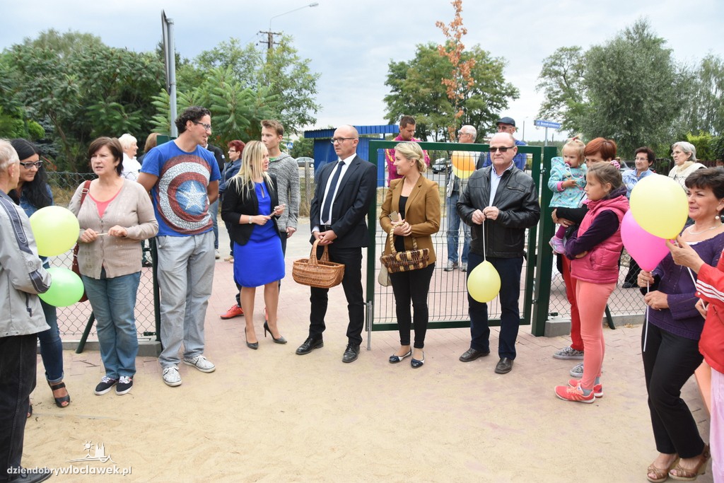 Otwarcie placu zabaw na Zawiślu