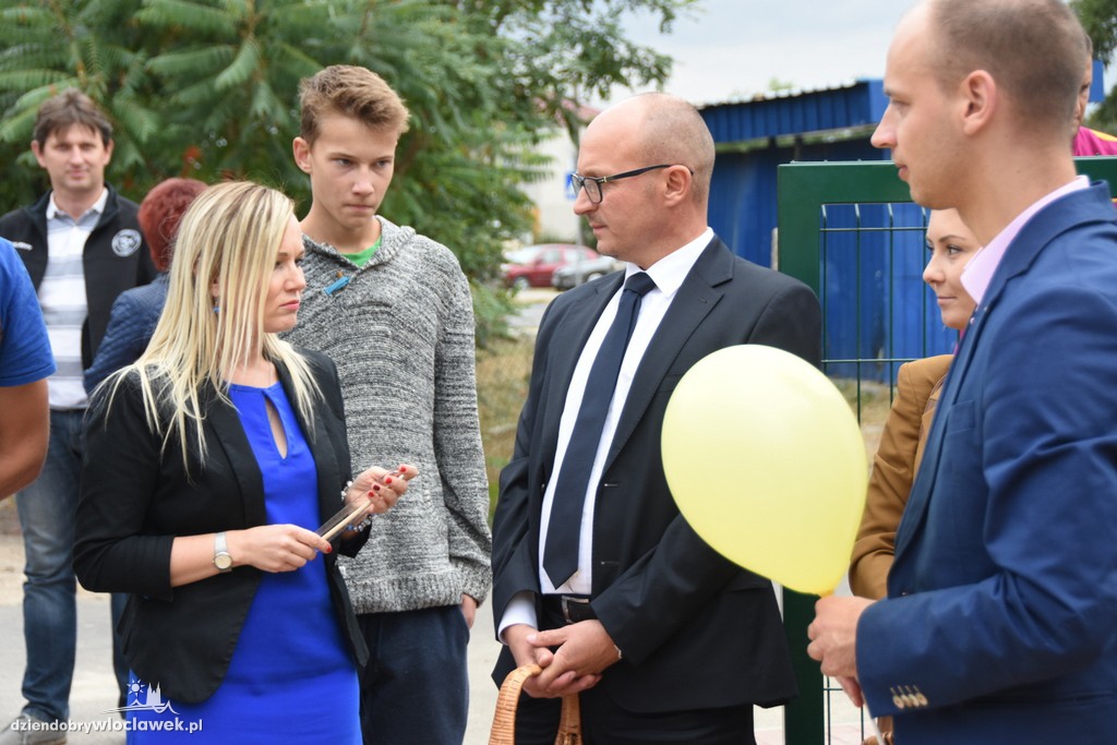 Otwarcie placu zabaw na Zawiślu