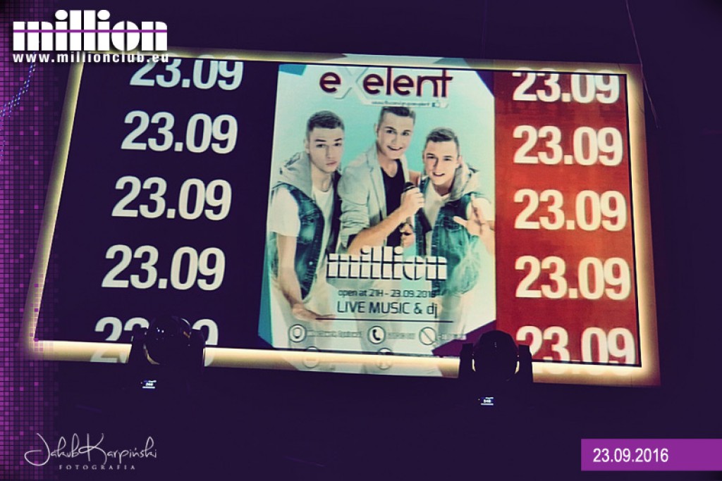 Piątek 23.09 Million Club