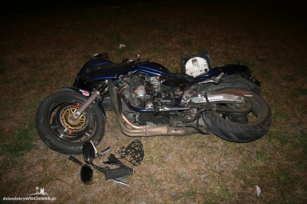 Toruńska pechowa dla motocyklistów
