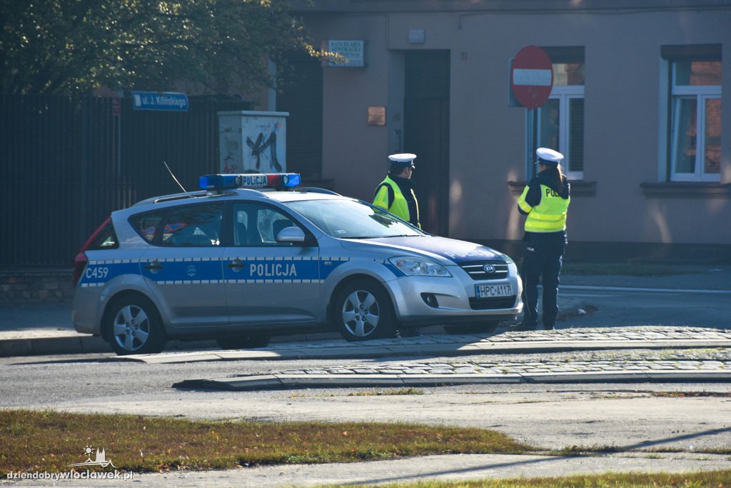 Ewakuacja włocławskich sądów