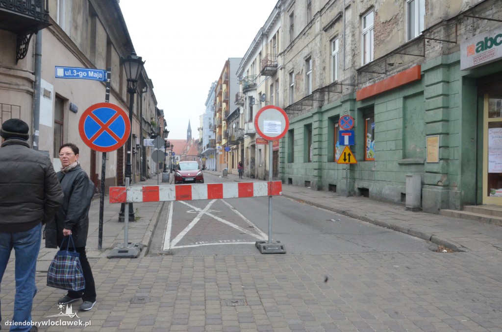 Budowa ciepłociągu w ulicy Cyganka