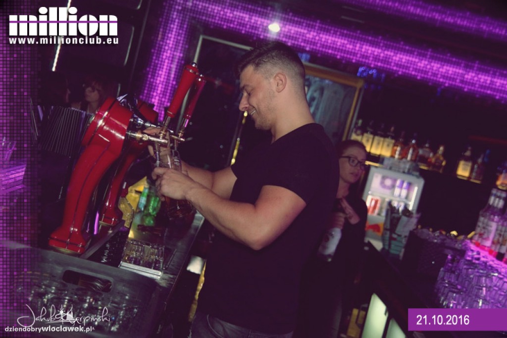 Piątek 21.10 w Million Club
