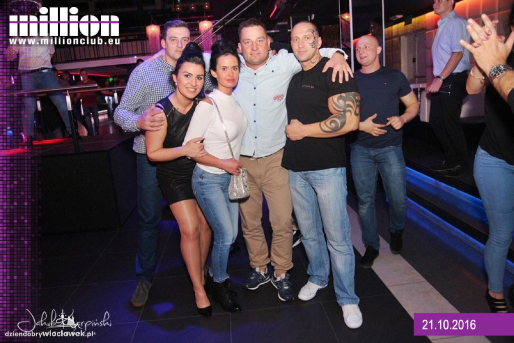 Piątek 21.10 w Million Club