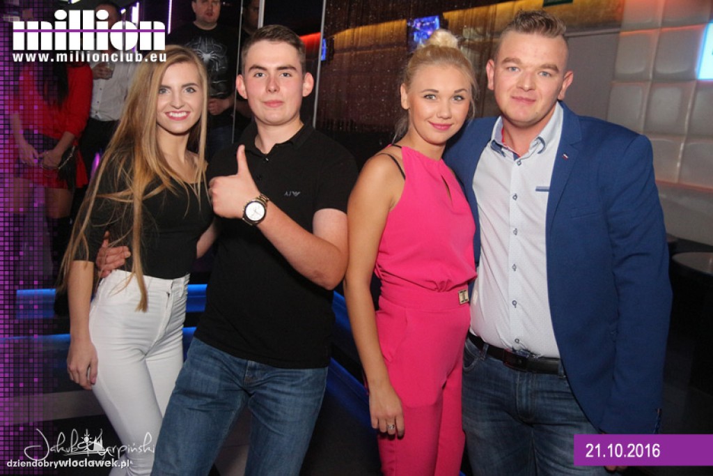 Piątek 21.10 w Million Club