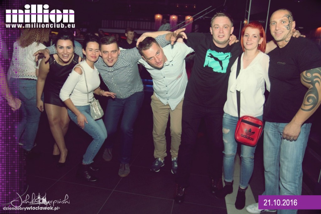Piątek 21.10 w Million Club